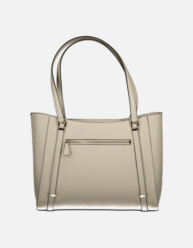 Chic Polyethylene Daryna Bag with Multiple Compartments Women - Beige