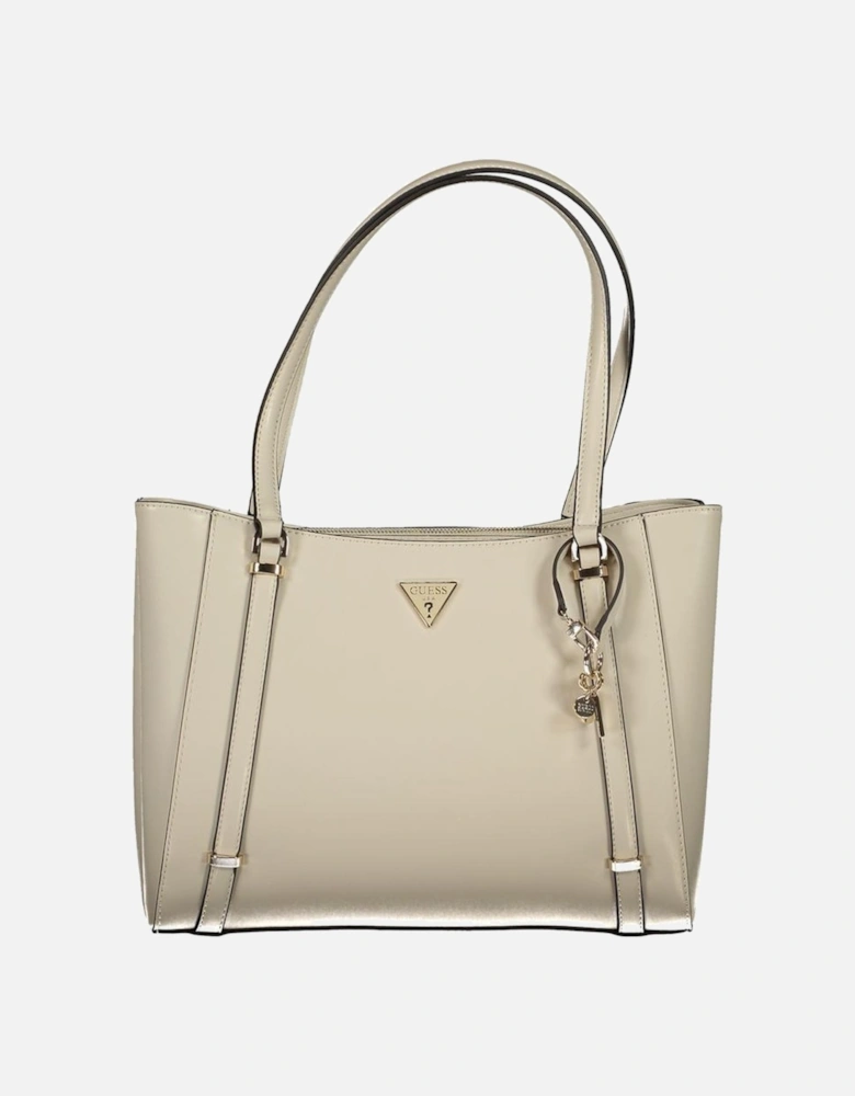 Chic Polyethylene Daryna Bag with Multiple Compartments Women - Beige