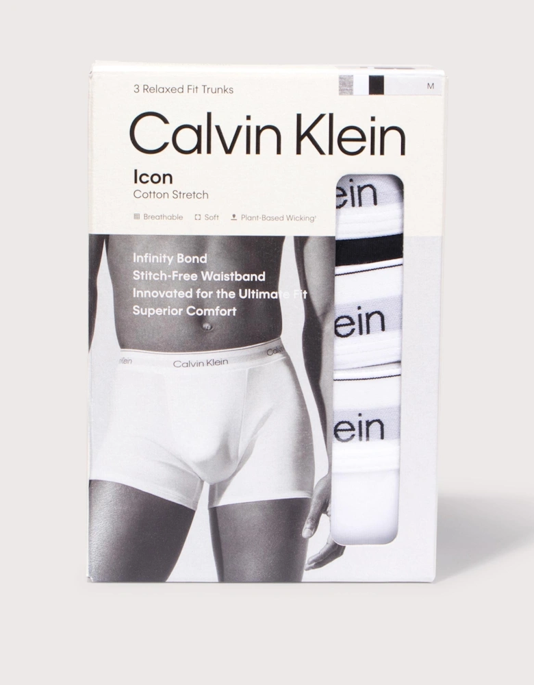 3 Pack Relaxed Fit Trunks