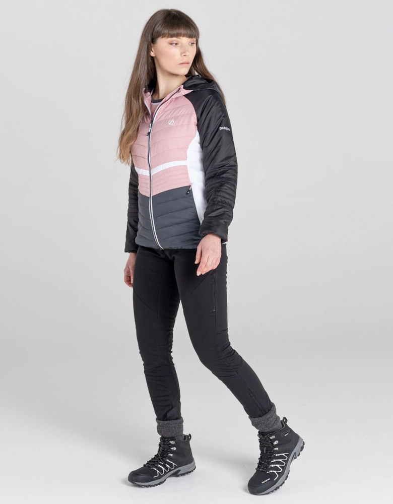 Womens/Ladies Surmount Quilted Hooded Jacket