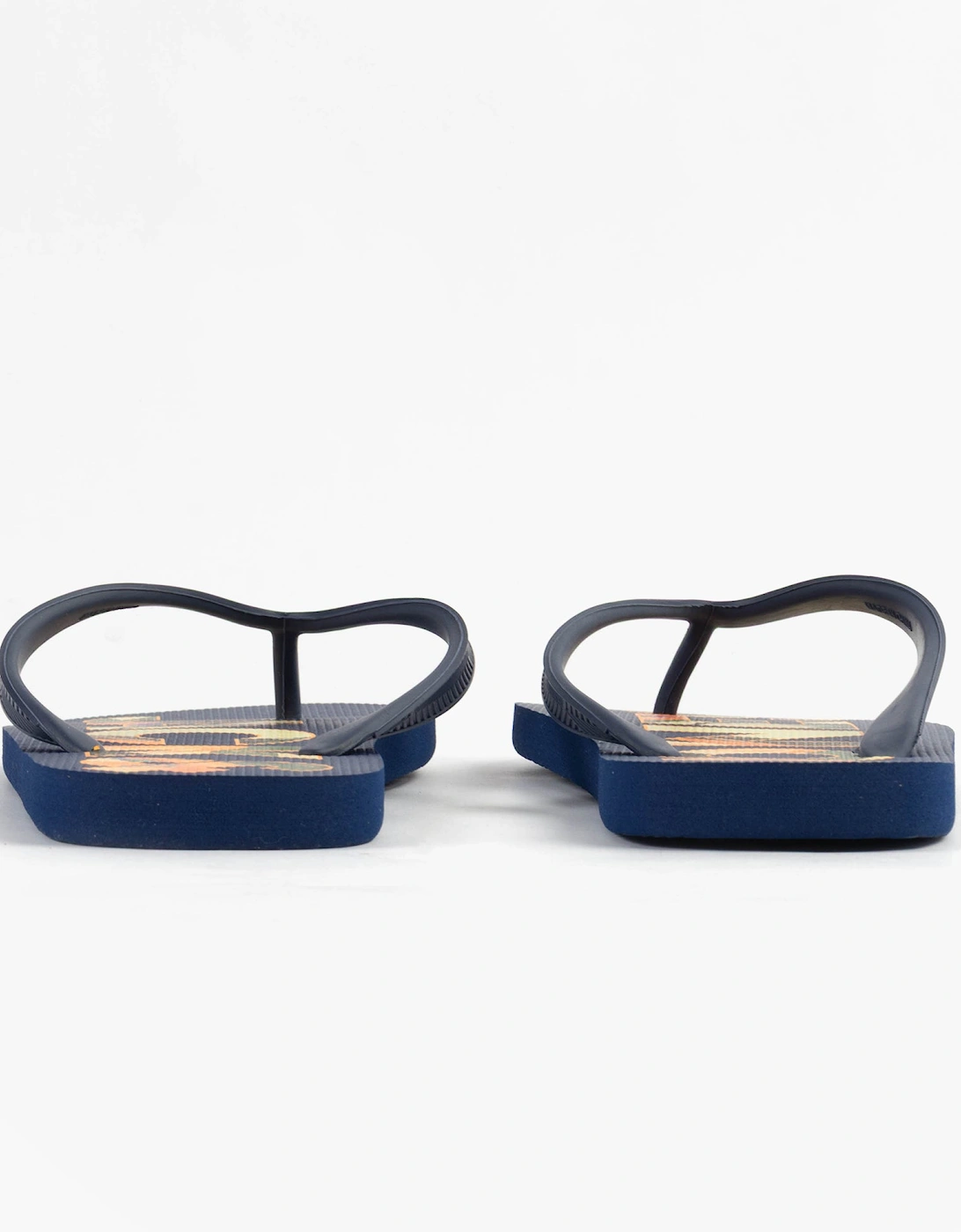 LOGO PALM PRINT Mens Sliders Medieval Blue