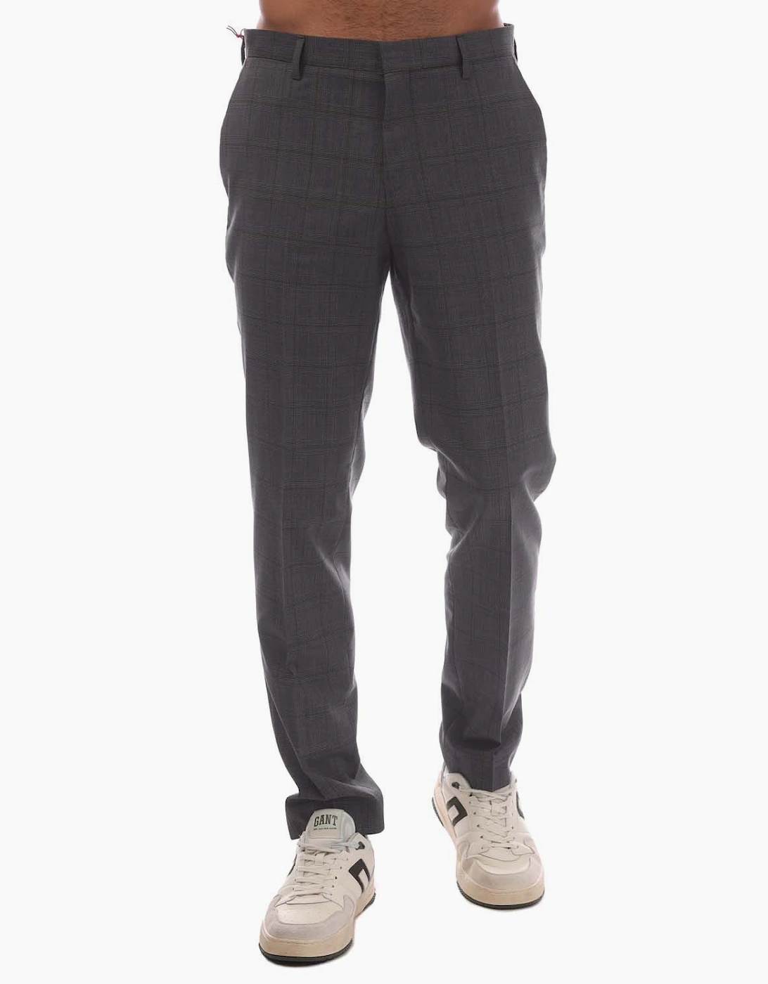 Hugo Boss Men's Getlin212 Trousers - Grey - Size: 30/32