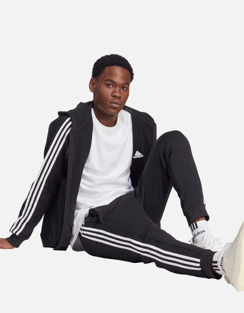 Essentials Fleece 3-Stripes Full-Zip Hoodie