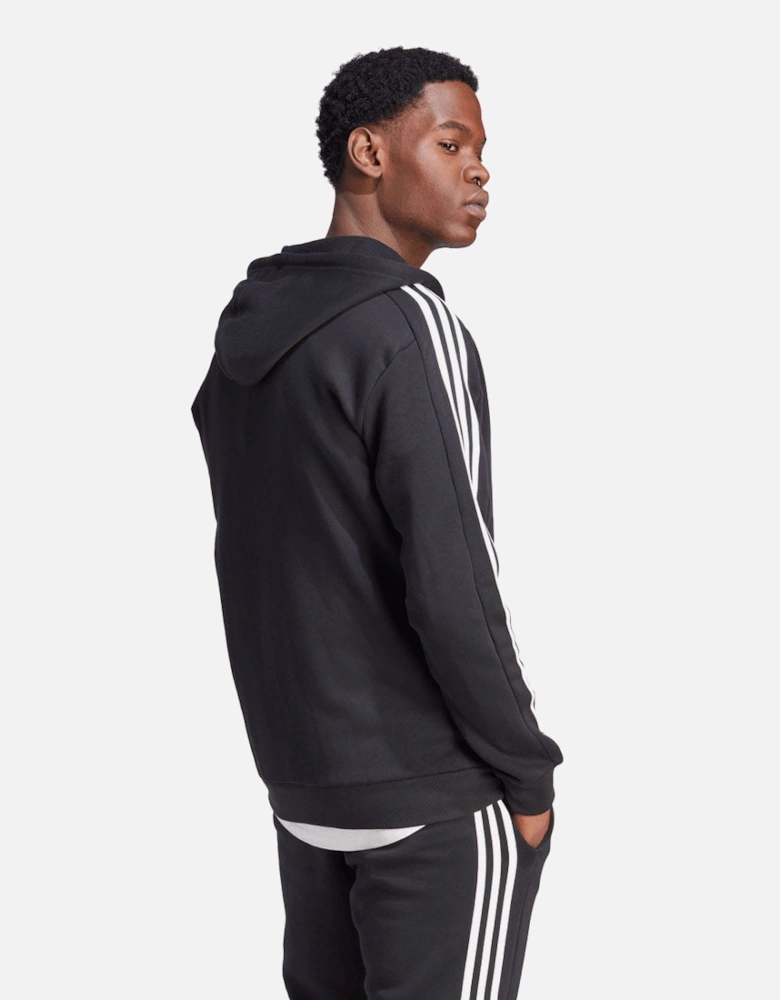 Essentials Fleece 3-Stripes Full-Zip Hoodie