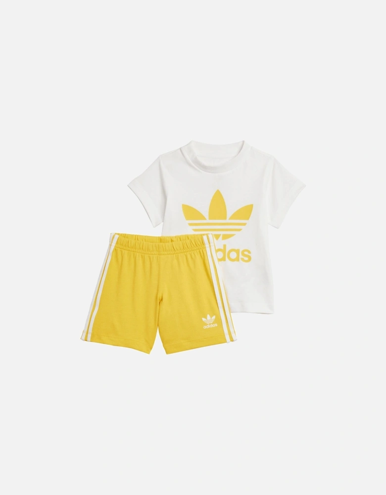 Infants Adicolor Trefoil Shorts & T-Shirt Set