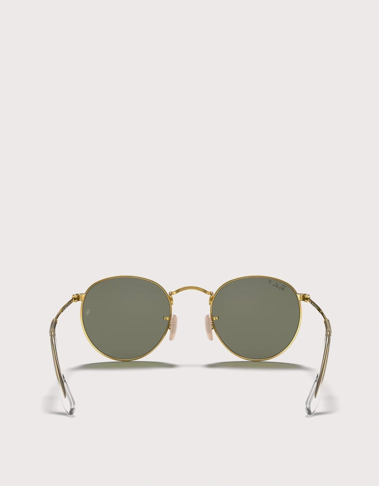 Round Flat Sunglasses