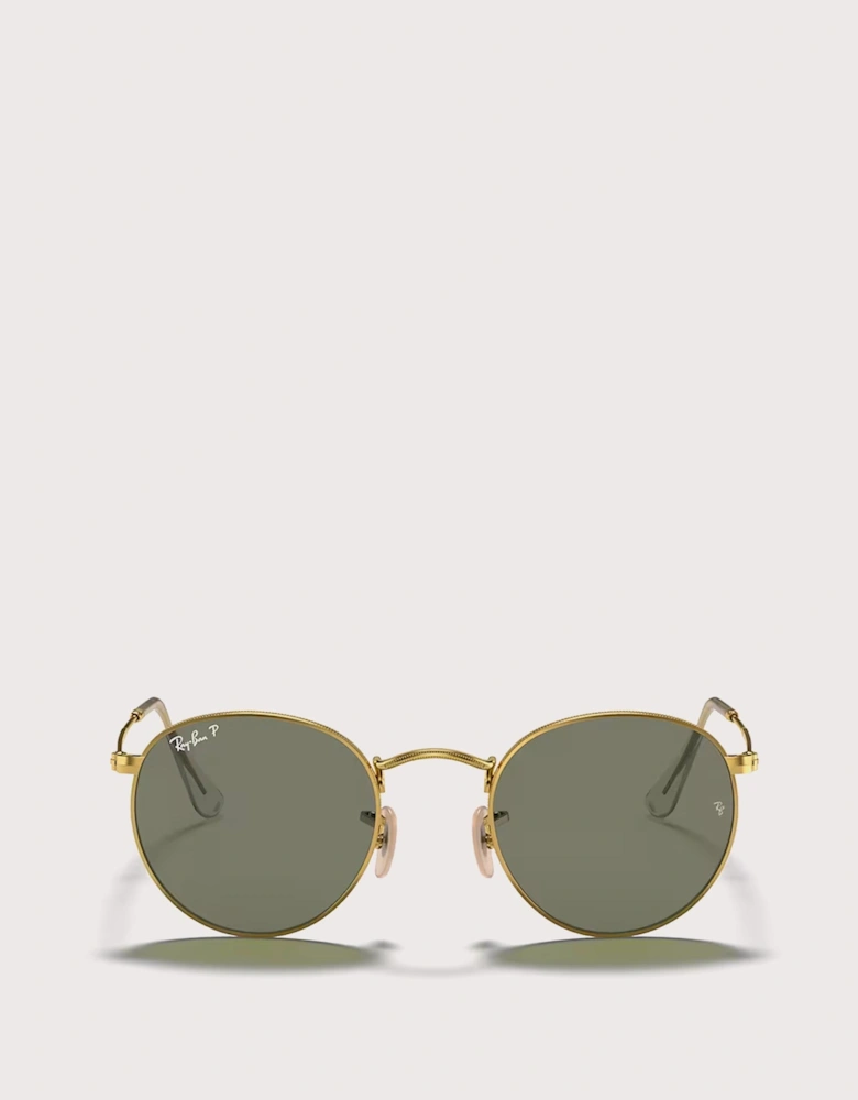 Round Flat Sunglasses