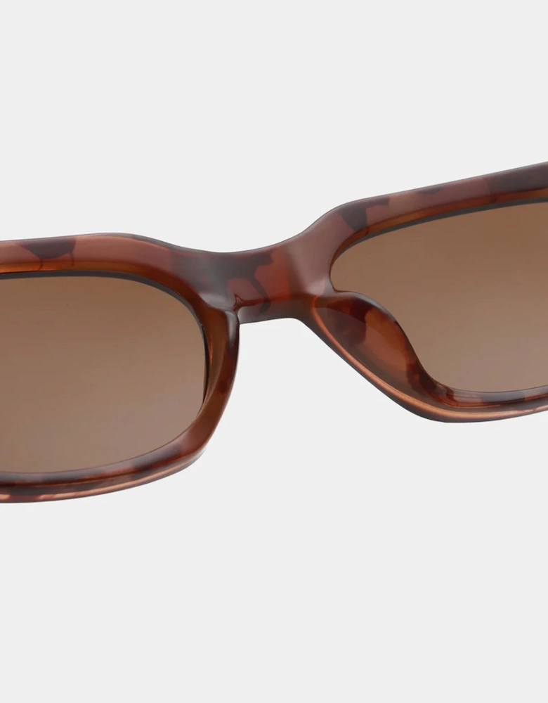 A Kjaerbede Bror Sunglasses Brown/Demi Light Brown Transparent