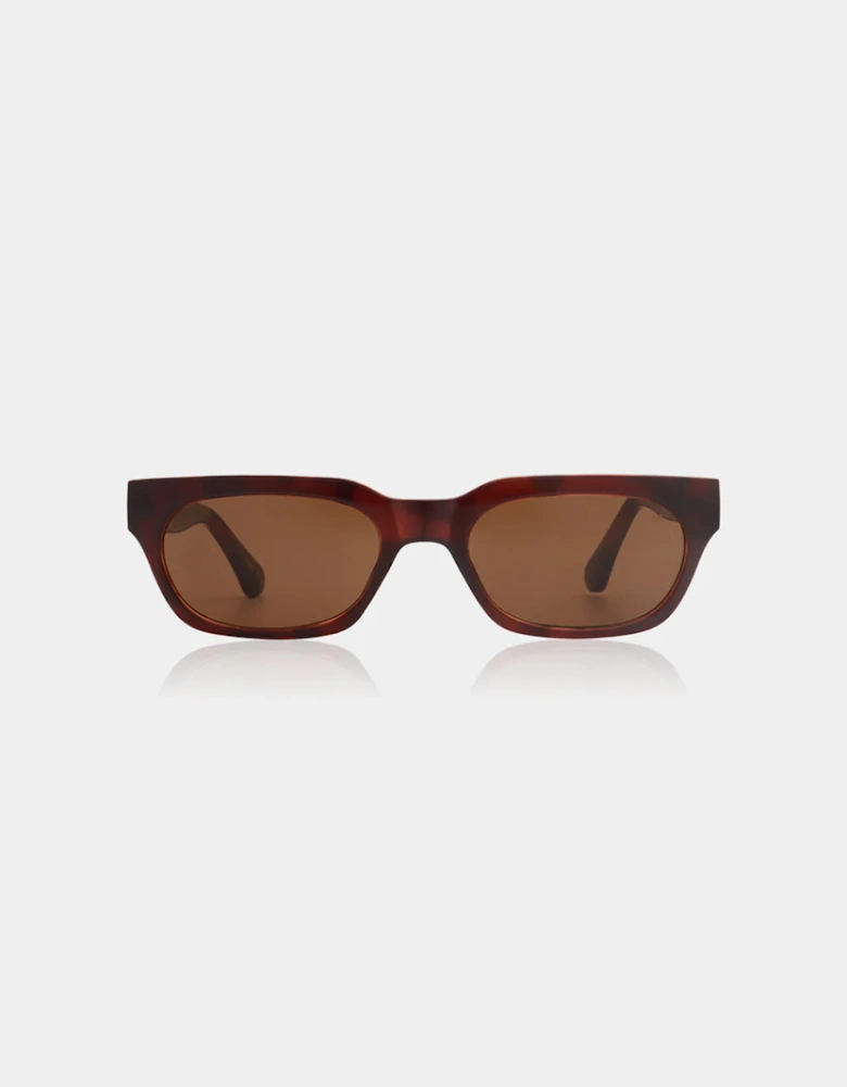 A Kjaerbede Bror Sunglasses Brown/Demi Light Brown Transparent