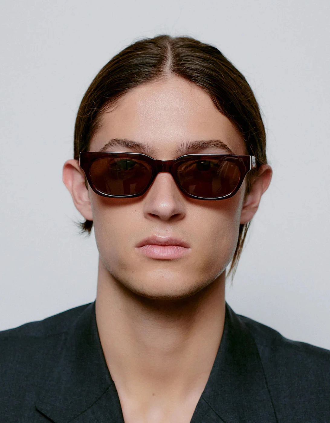 A Kjaerbede Bror Sunglasses Brown/Demi Light Brown Transparent