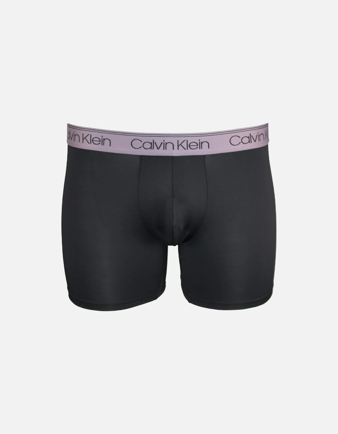 3-Pack Microfiber Stretch Boxer Briefs, Black