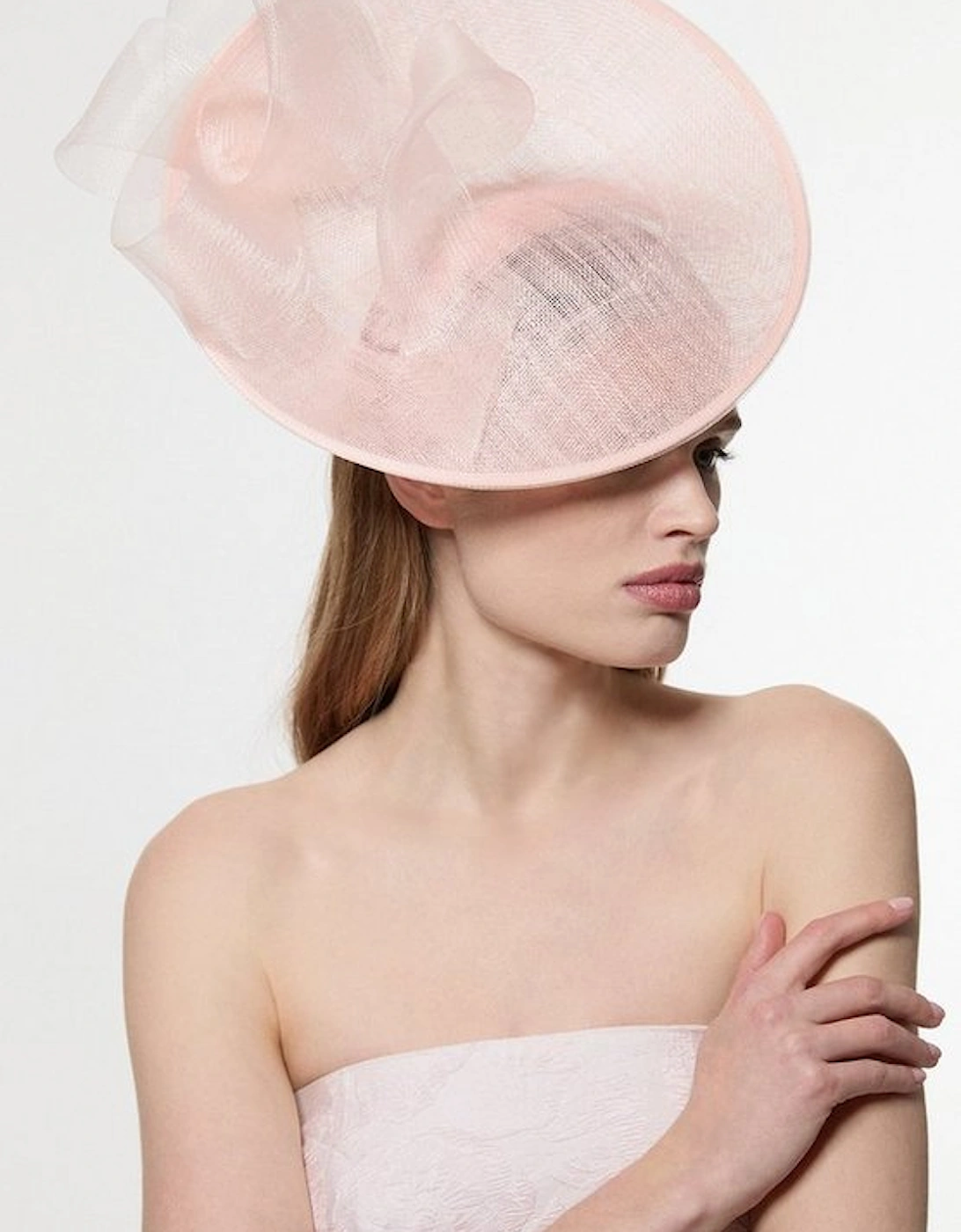 Asymmetric Disk Detailed Fascinator, 4 of 3