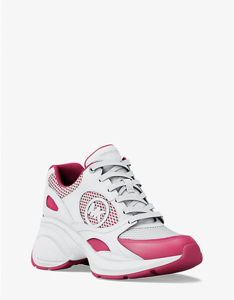 Zuma Leather and Mesh Trainer