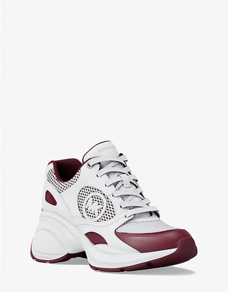 Zuma Leather and Mesh Trainer