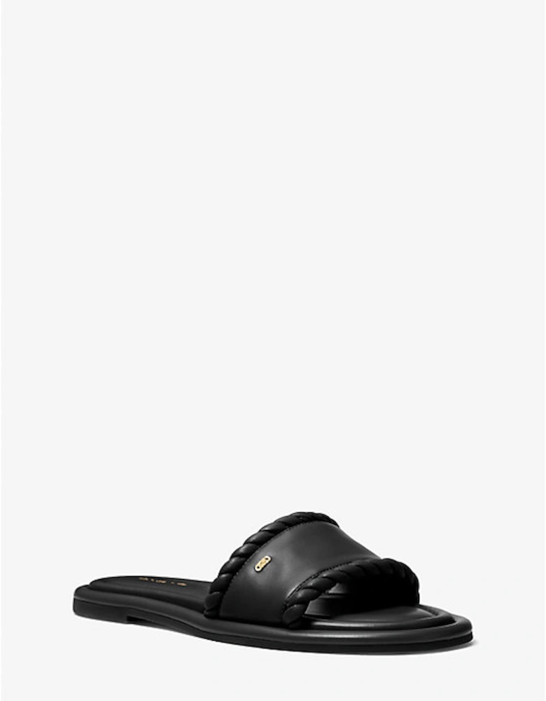 Dana Leather Slide Sandal
