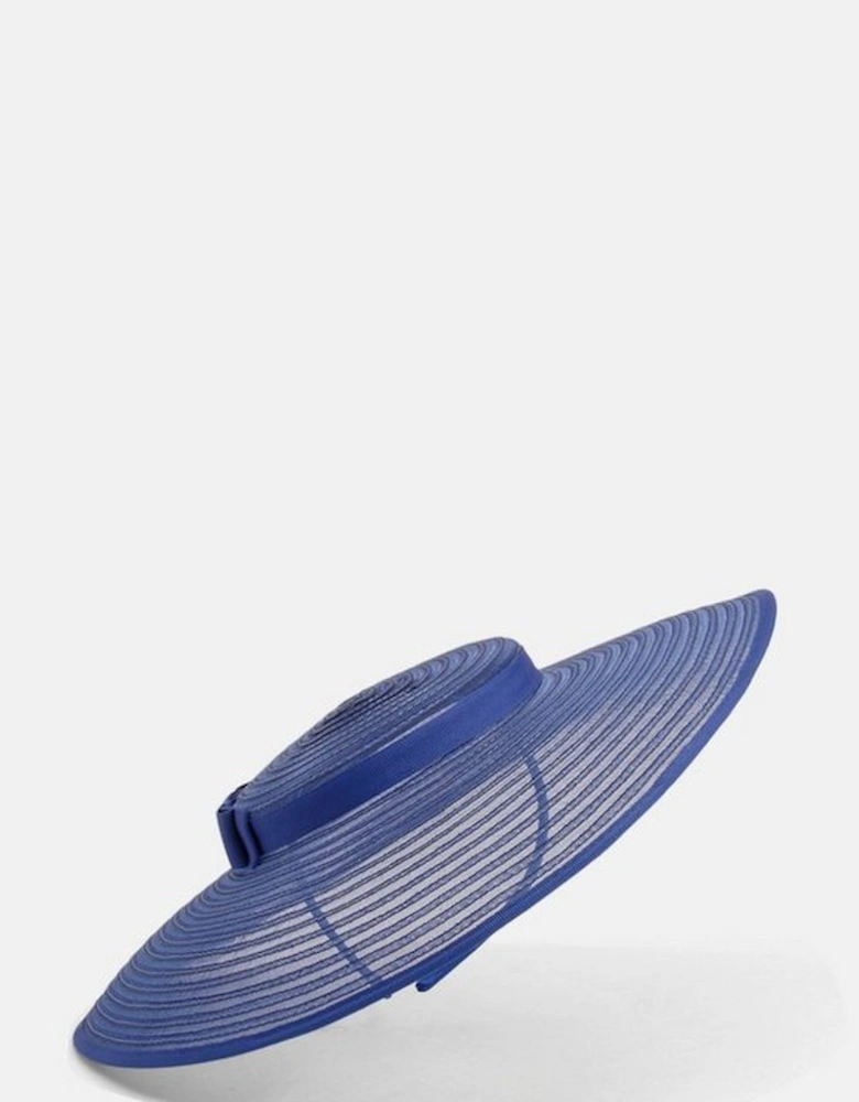 Asymmetric Disk Bow Detailed Fascinator
