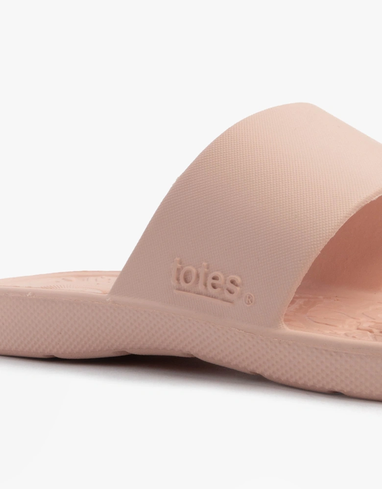 0351FSND Womens Double Strap Slides Evening Sand