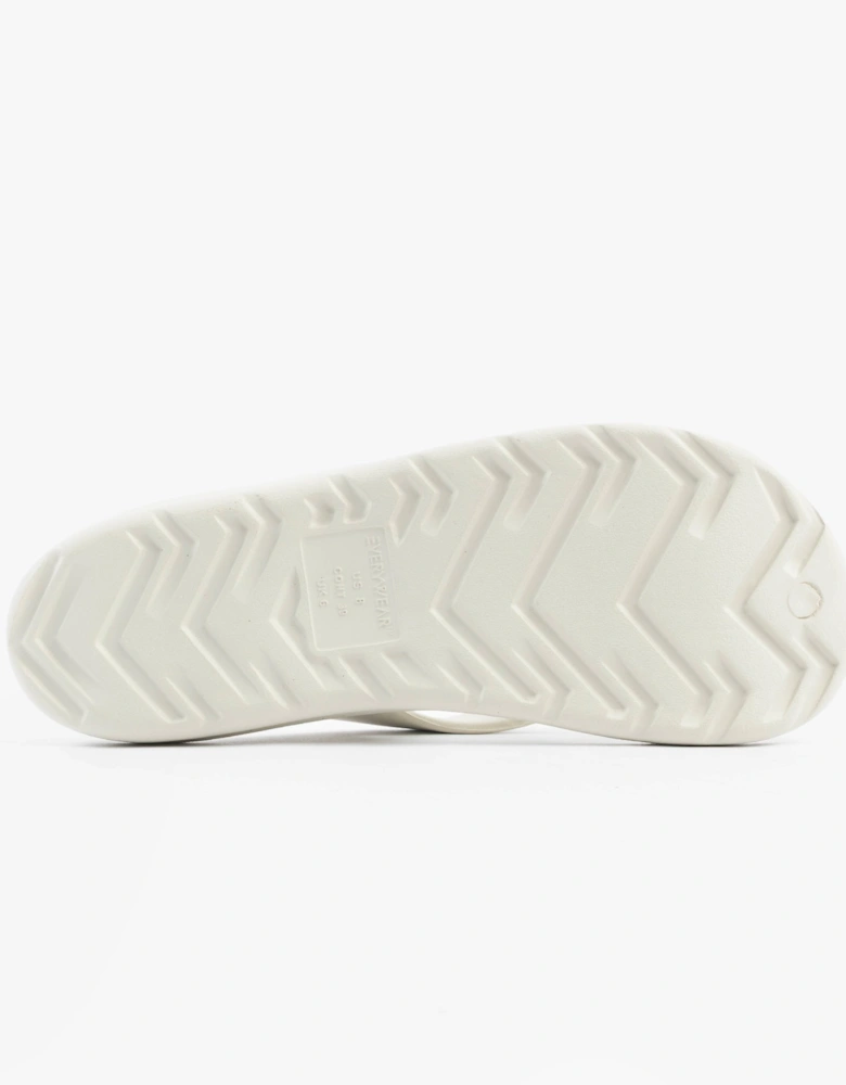 0350JSTN Womens Toe Post Sandals Stone