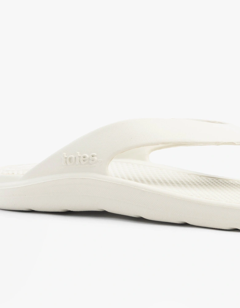 0350JSTN Womens Toe Post Sandals Stone
