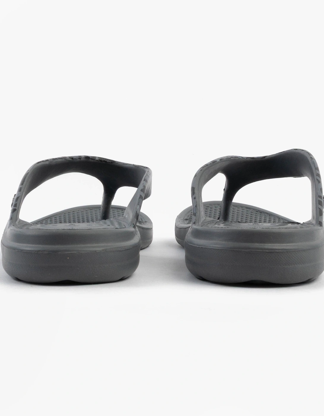 0350FGLE Womens Toe Post Sandals Grey Leopard