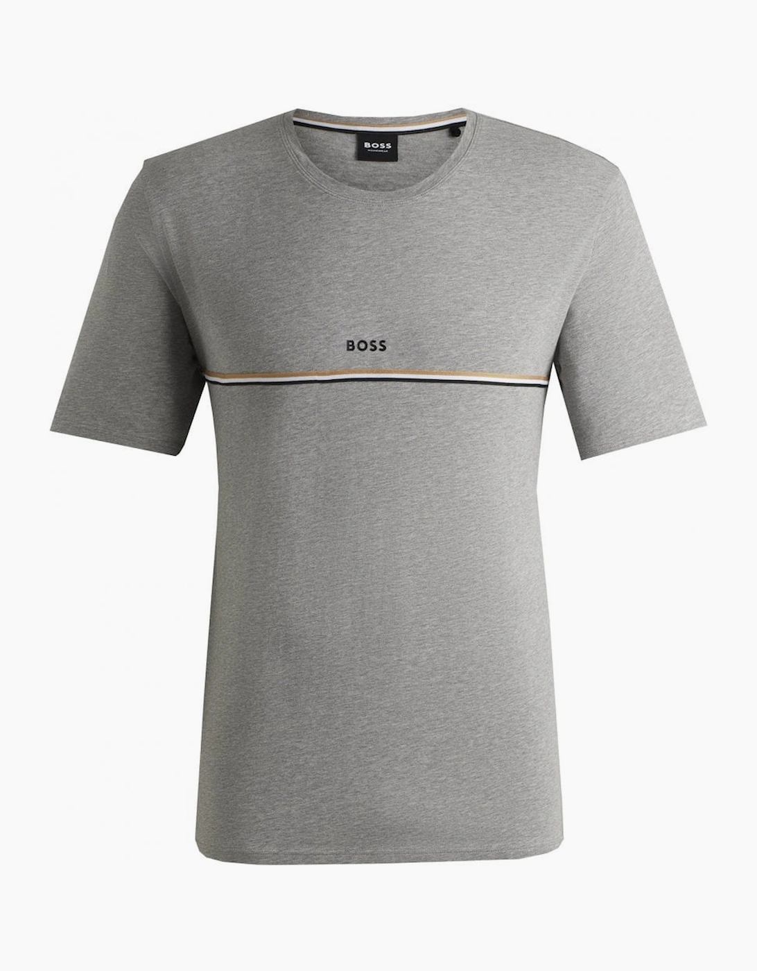Hugo Boss Men's Grey Unique T-Shirt - Size: 40