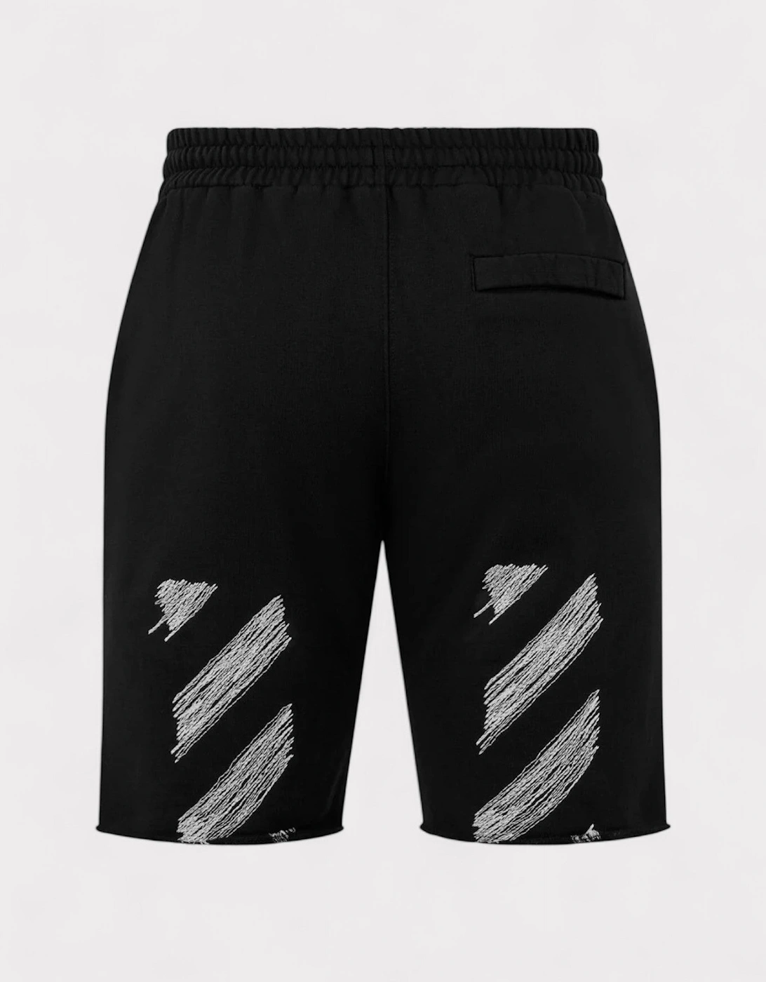 Scribble Sweatshorts Black, 4 of 3