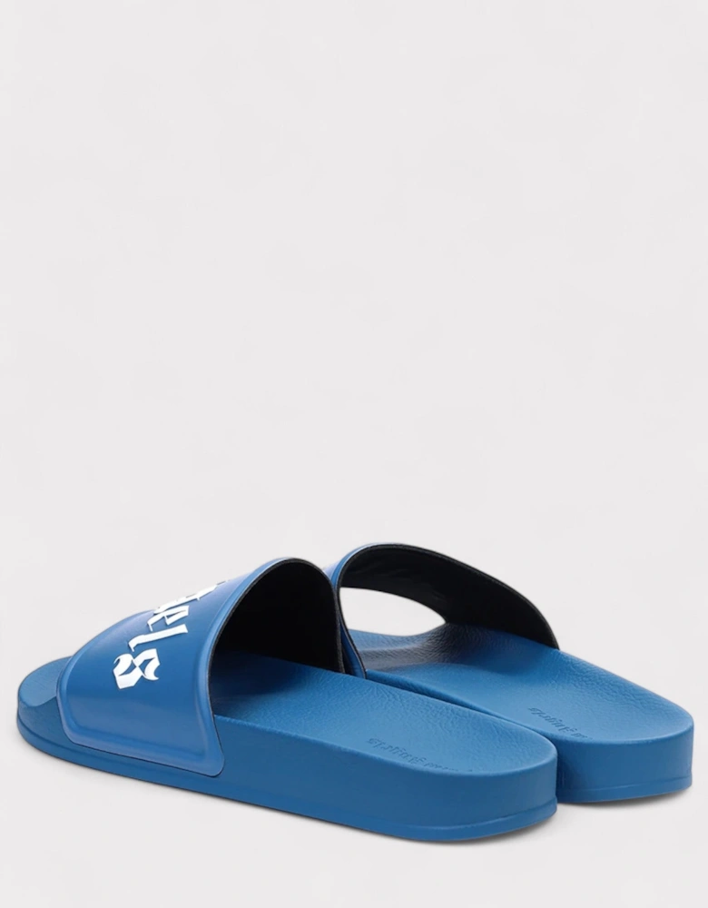 Logo Slides Blue White