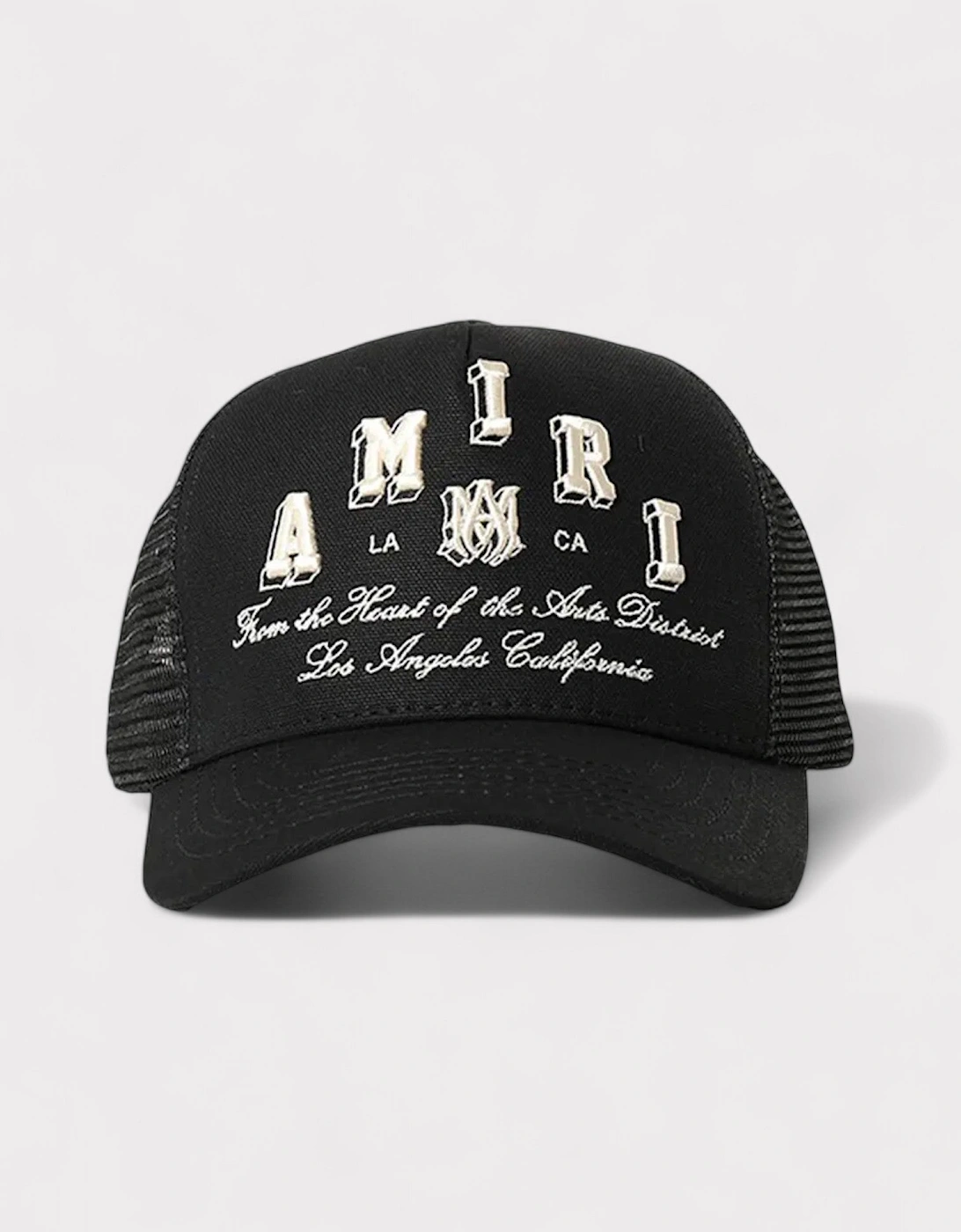 Varsity Trucker Hat Black, 4 of 3