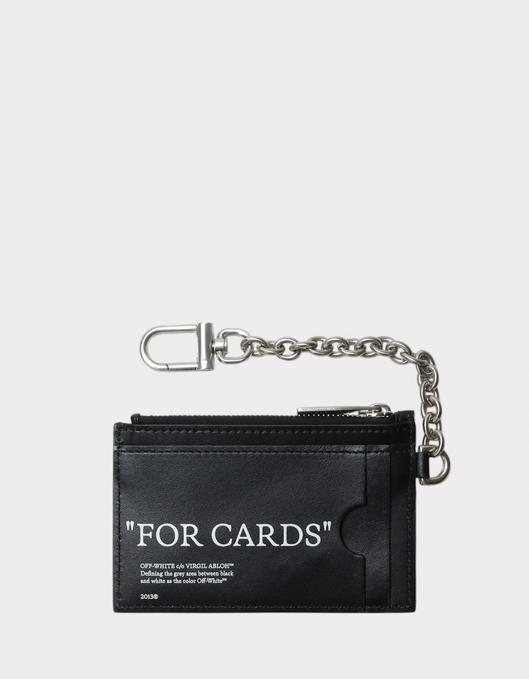 Quote Bookish Key Ring Card C Black