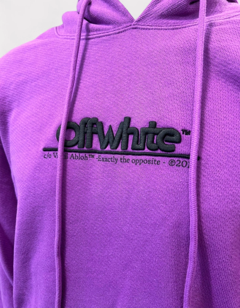 Chunky Logo Slim Hoodie Orchid