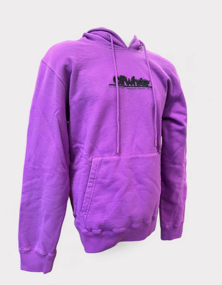 Chunky Logo Slim Hoodie Orchid