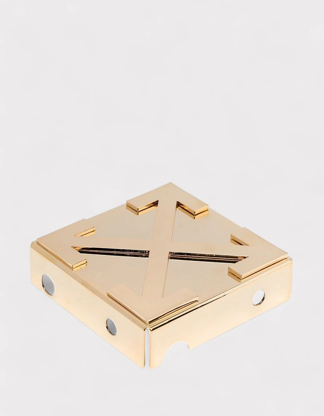 Meteor Steel Ashtray Gold
