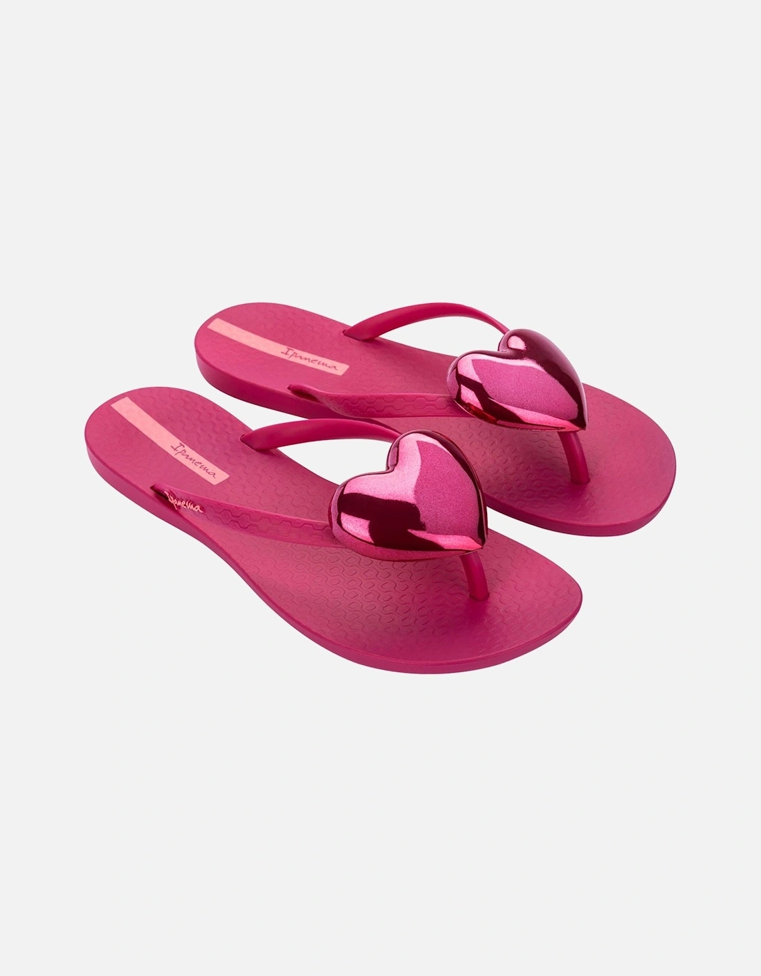 Maxi Fashion Heart Detail Flip Flop - Pink, 2 of 1