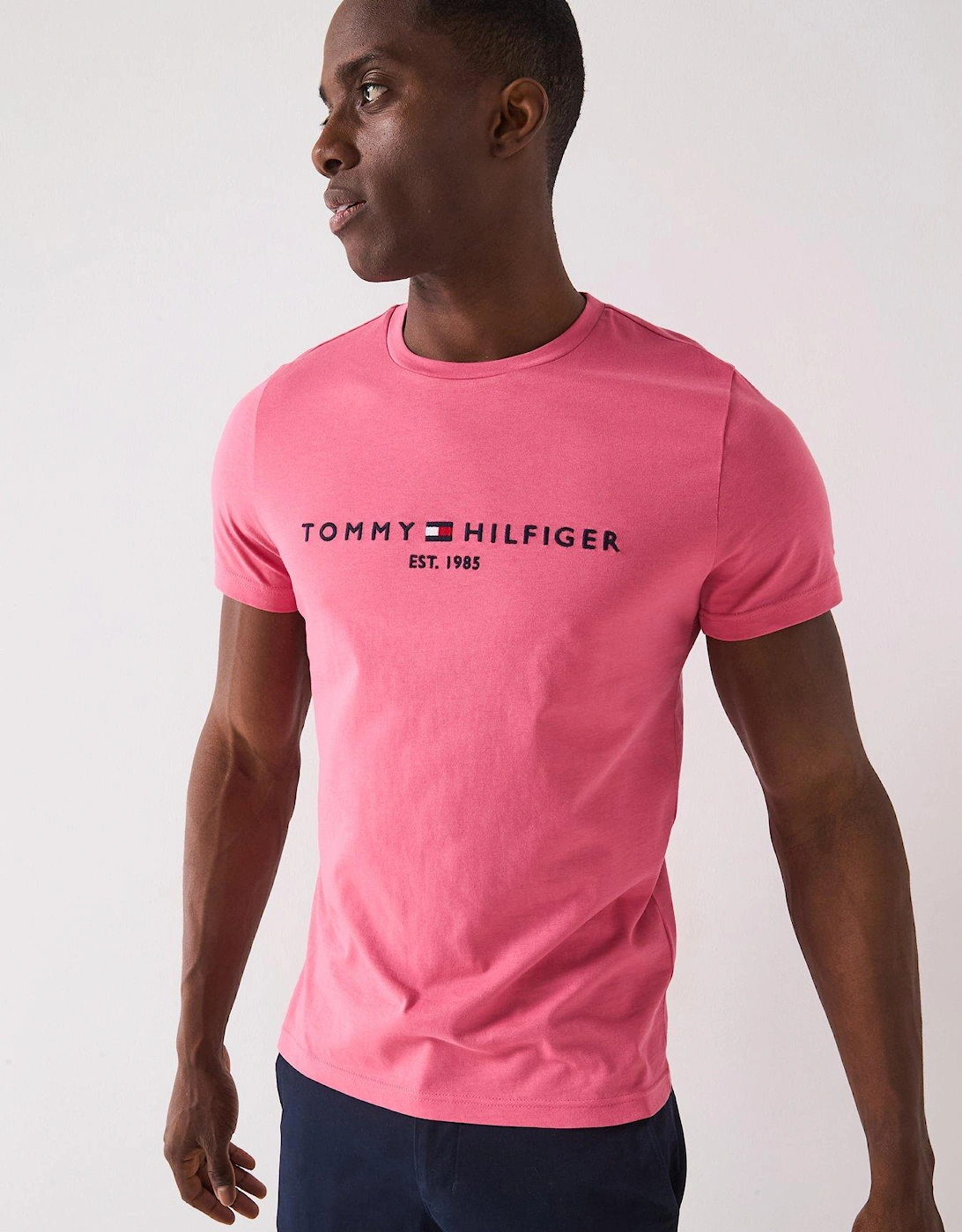 Linear Logo T-Shirt - Pink, 2 of 1