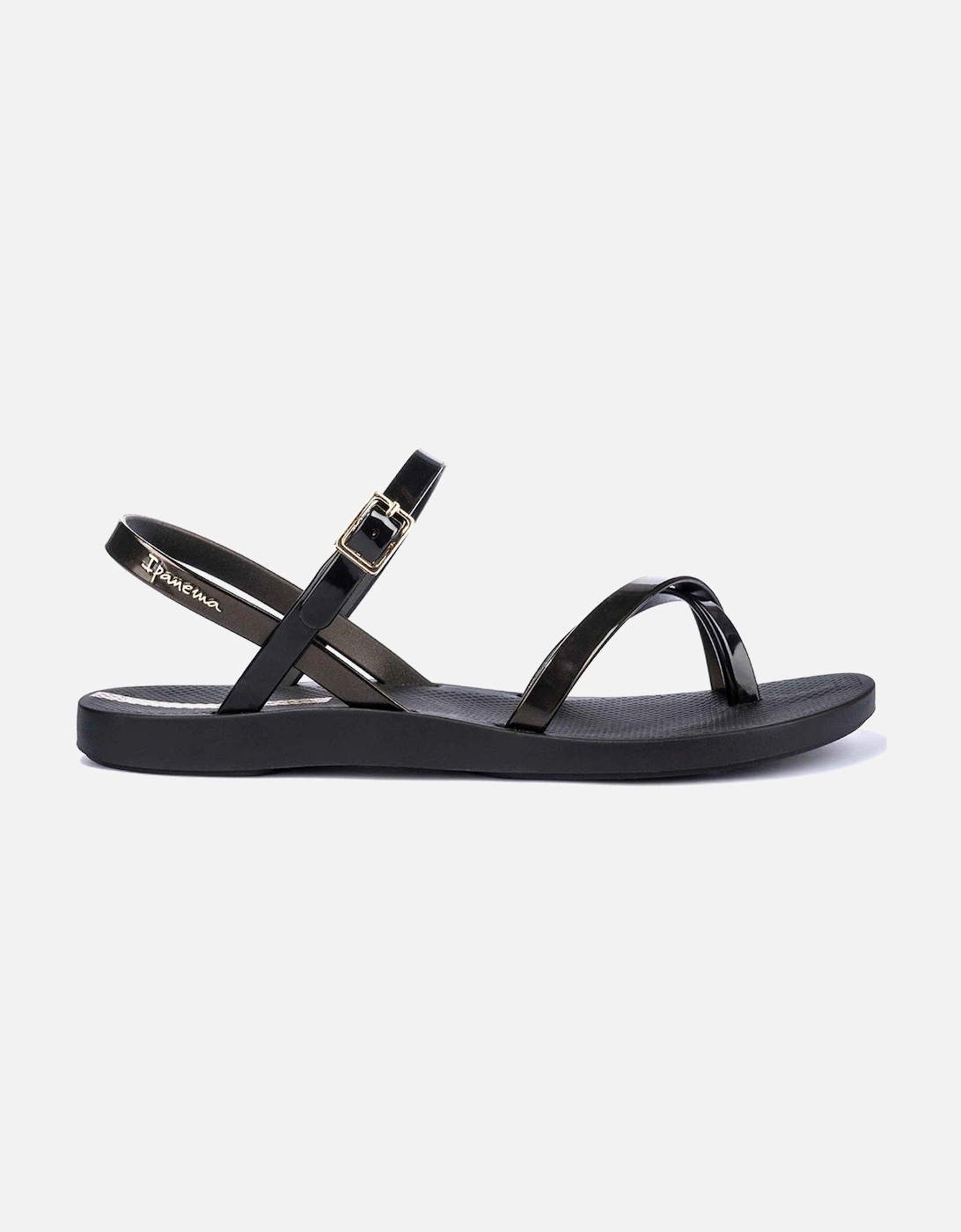 Fashion Sand Strappy Sandal - Black, 2 of 1