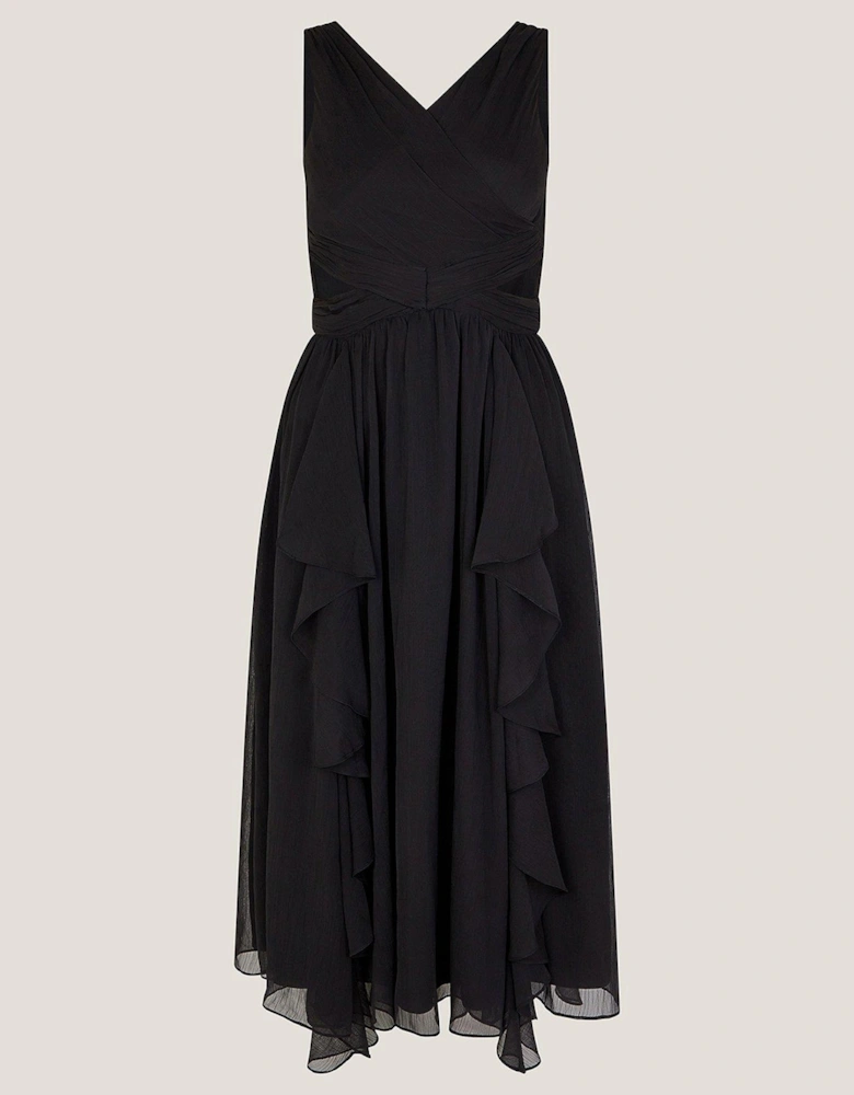 Girls Clemmie Cut Out Prom Dress - Black