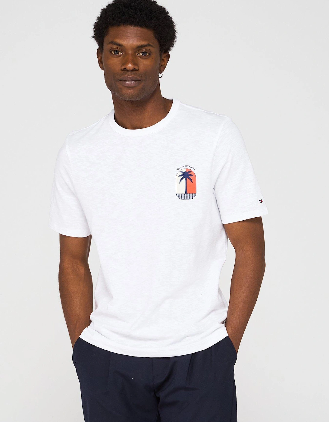 Palm Tree Label T-Shirt - White, 2 of 1