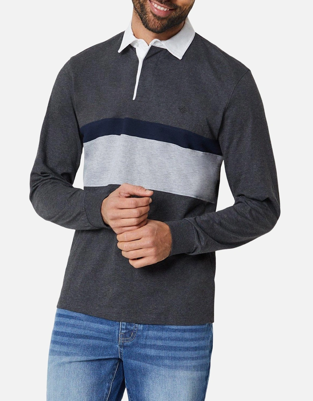 Mens Leo Rugby Shirt, 4 of 3