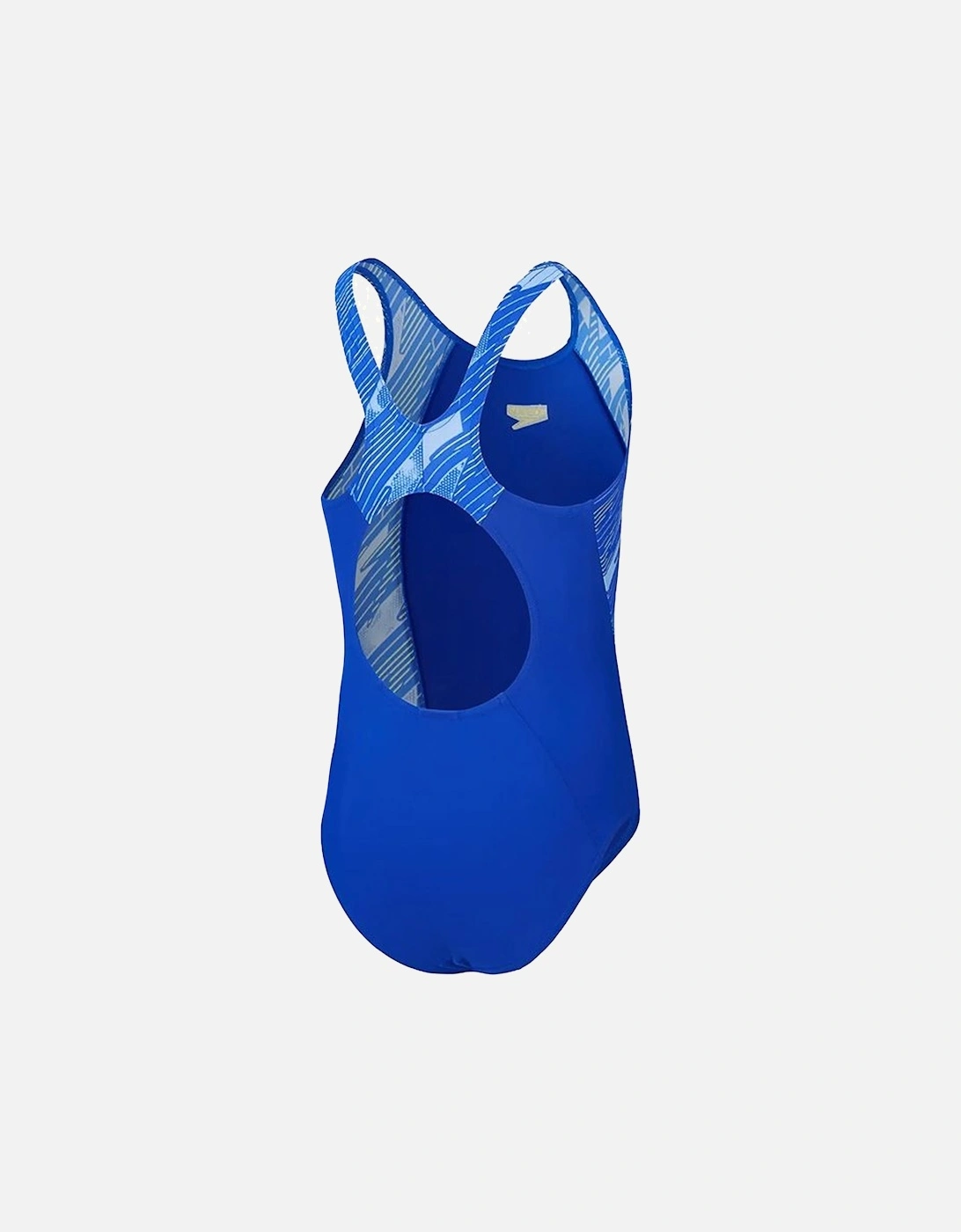 Girls Hyperboom Splice Muscleback One Piece Swimsuit