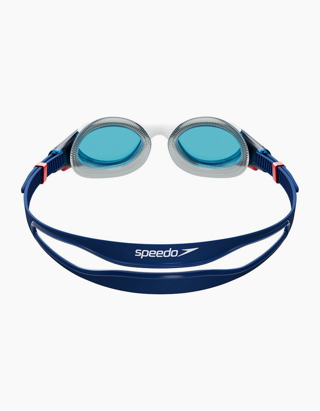 Speedo Men's Speedo Mens Biofuse Swimming Goggles - Blue White Red