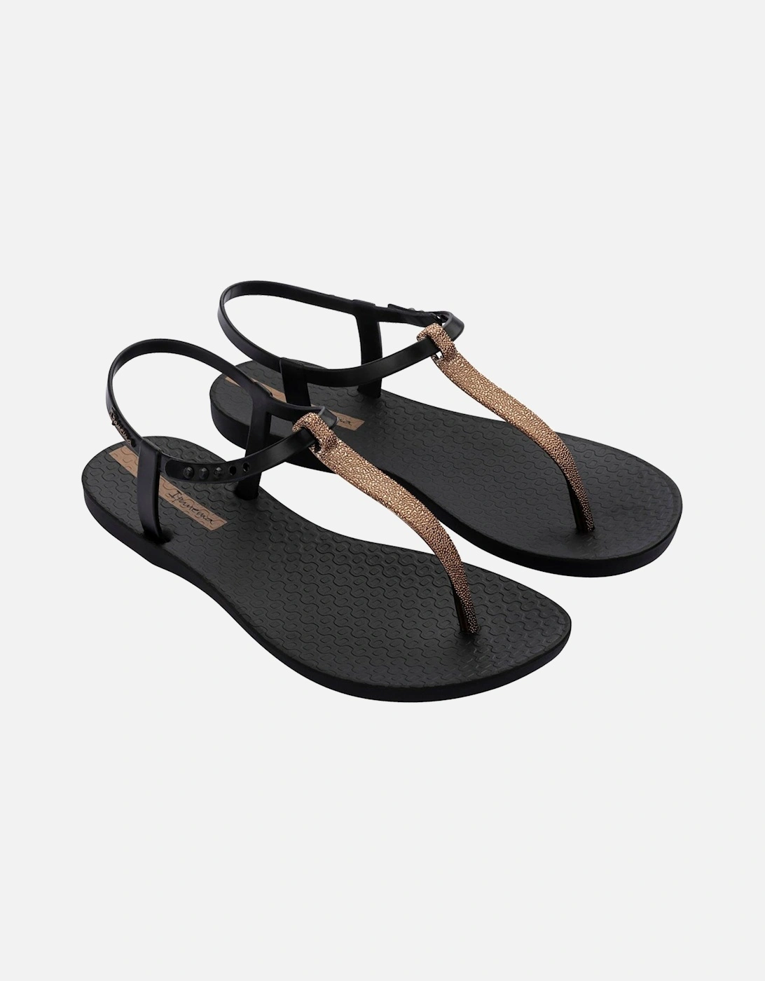Class Sparkle Toe Post Sandal - Black, 2 of 1