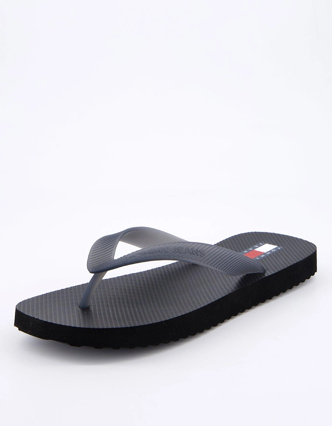 Logo Flip Flop - Black, 2 of 1