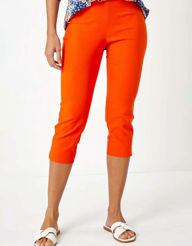 Cropped Stretch Trouser