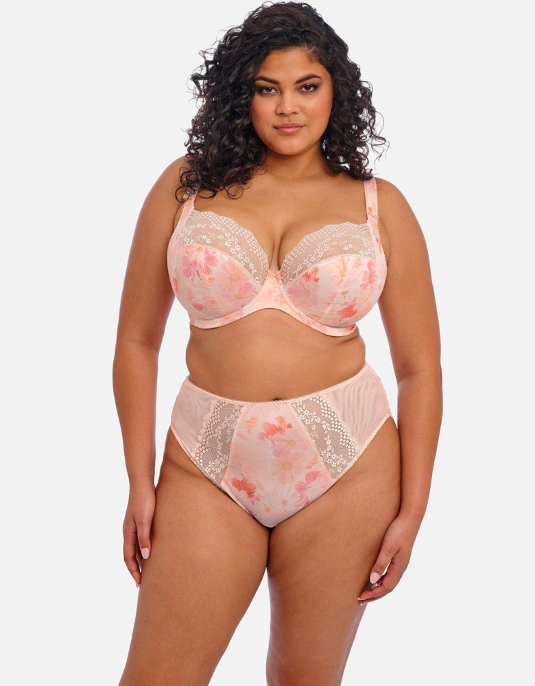 Lucie Underwired Plunge Stretch Bra - Ivory
