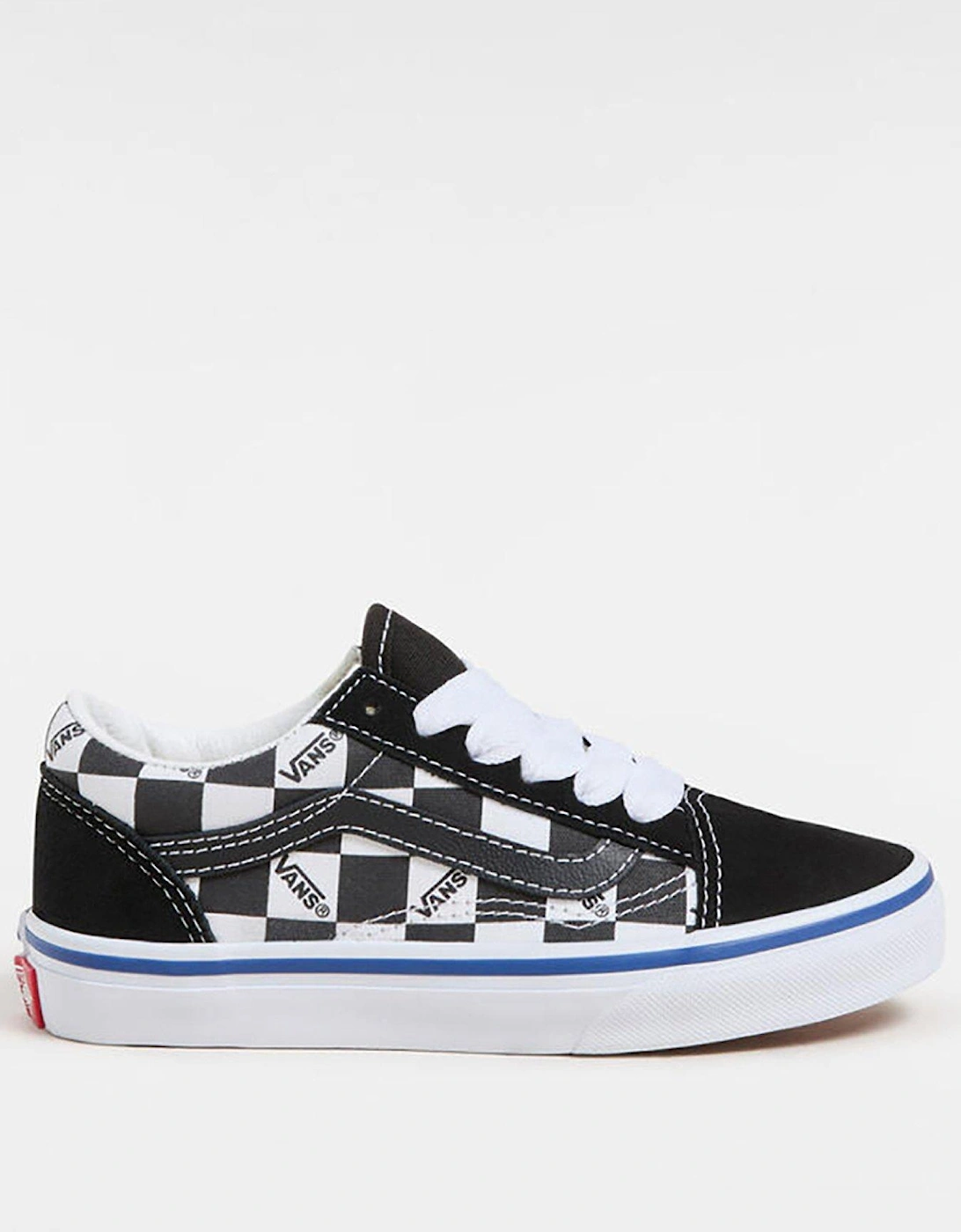 Kid's Old Skool Trainers - Black/White, 2 of 1