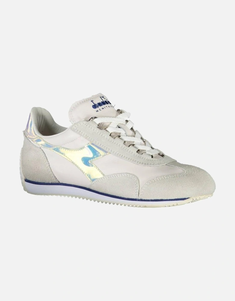 Versatile Chic Sneakers with Contrasting Details Women - White