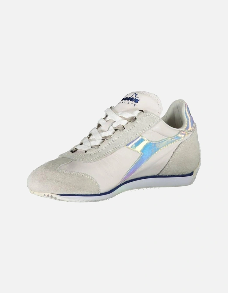 Versatile Chic Sneakers with Contrasting Details Women - White