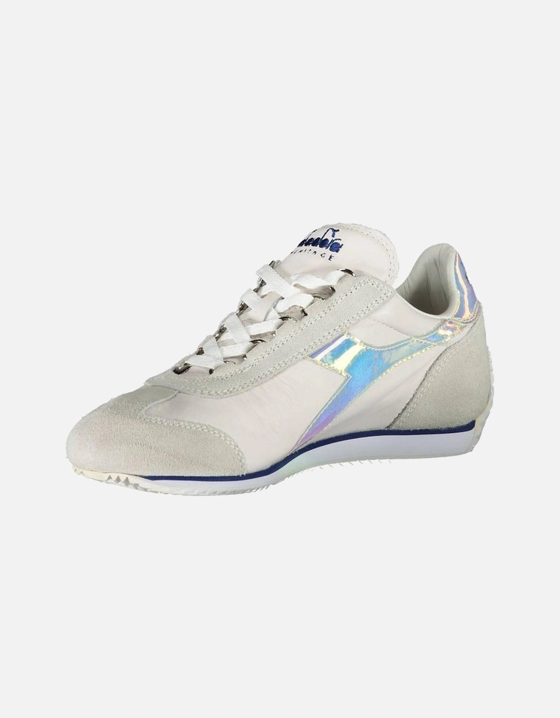 Versatile Chic Sneakers with Contrasting Details Women - White