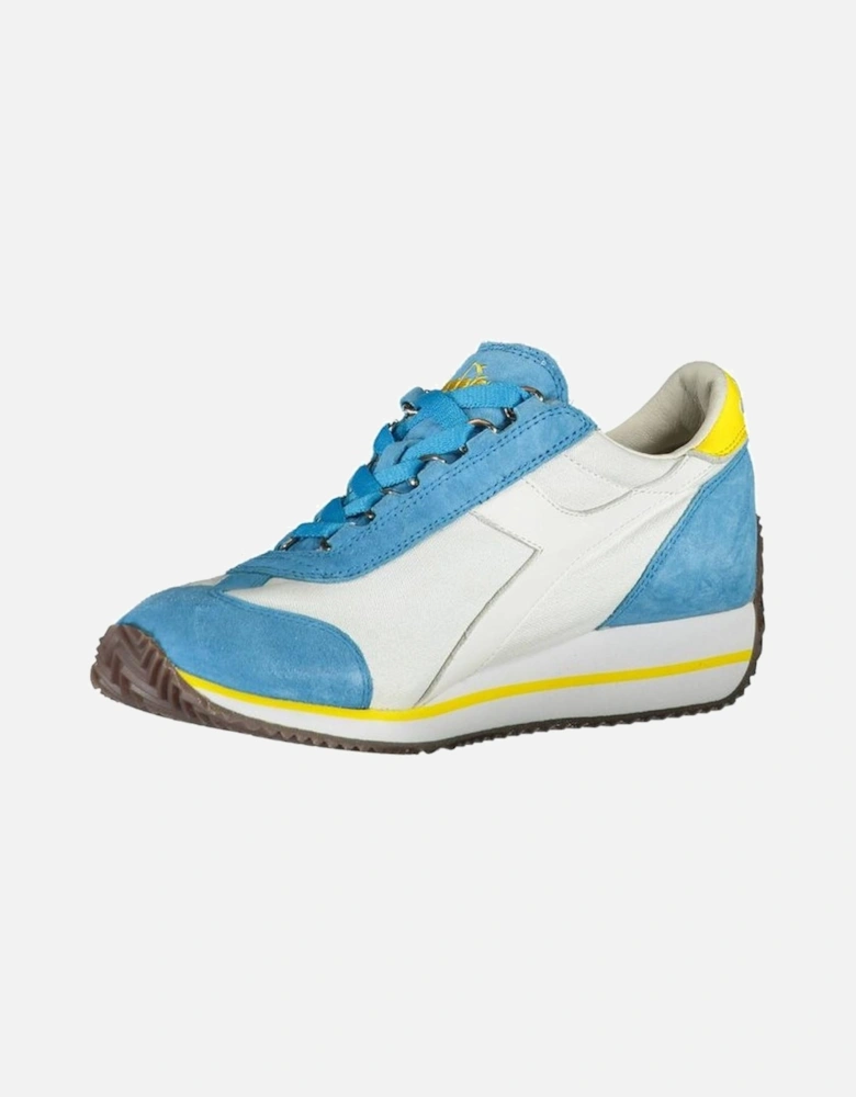 Athletic Elegance Sports Shoe with Contrasting Details Women - Blue