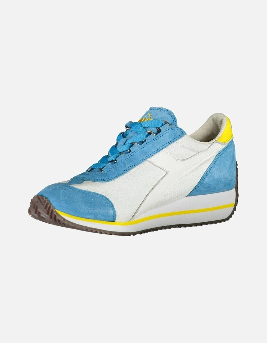 Athletic Elegance Sports Shoe with Contrasting Details Women - Blue